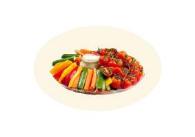 פלטת ירקות טריים